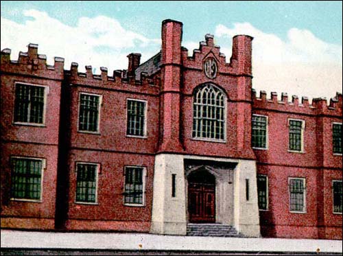 Church Lad's Brigade Armoury, ca. 1930, (Colour Enhanced Photo)