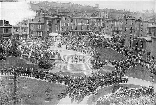 Unveiling the National War Memorial, St. John's, July 1, 1924