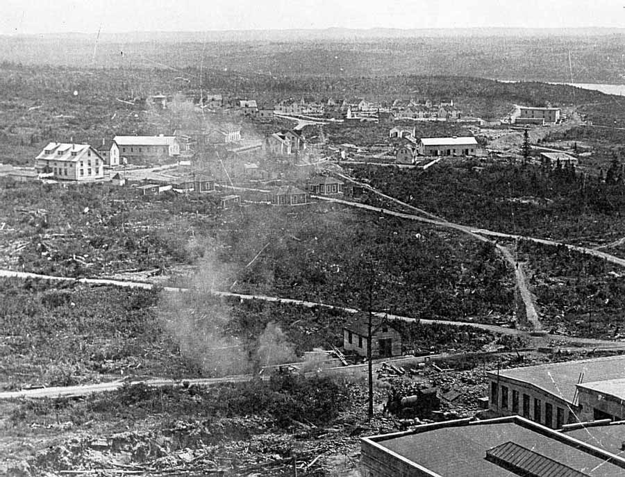 Grand Falls downtown area, ca. 1909