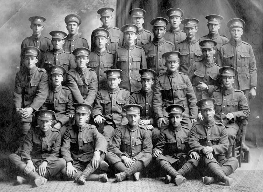 Group Photos, Royal Newfoundland Regiment in the First World War