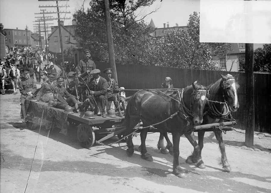 Image result for newfoundland peace parade 1919