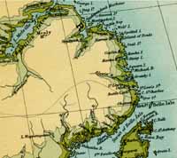 Southern Labrador Map