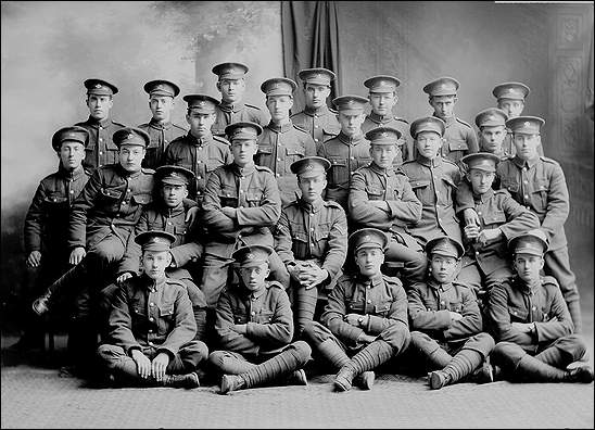 Des soldats du Newfoundland Regiment, s.d.