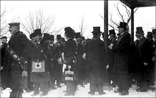 Membres de l'Orange Society de St. John's, v. 1913