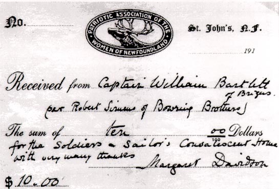 Un don de dix dollars, vers 1916