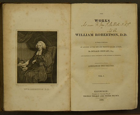  <em>The Works of William Robertson, D.D., vol. 1</em> (Edinburgh: Thomas Nelson and Peter Brown, 1829).