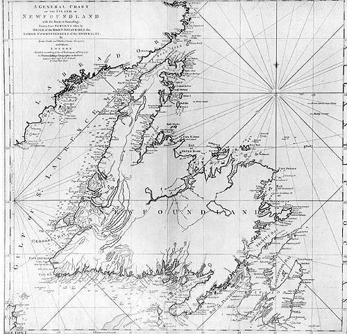 James Cook Map