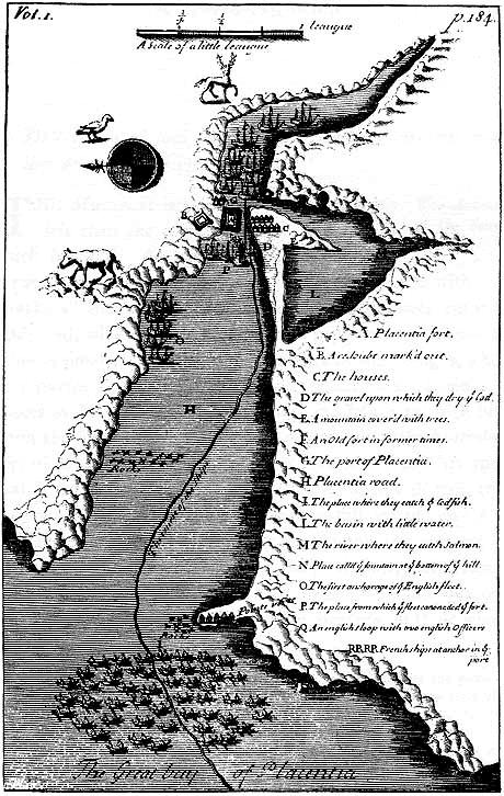 Map of Placentia, 1703