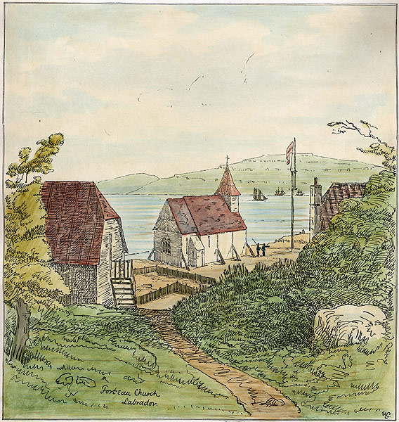 Plate XII. Forteau Church, Labrador