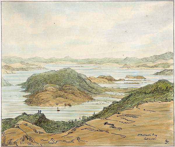 Plate XIX. St. Michael's Bay, Labrador